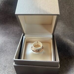 BVLGARI Serpenti Viper 18kt rose gold wedding band